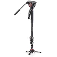 Manfrotto XPro Monopod with Fluid Video Head, Black