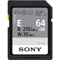 Sony E Series UHS-II SD Memory Card, 64GB