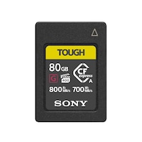 Sony 80GB TOUGH CFexpress Type A Flash Memory Card, CEA-G80T