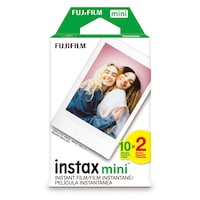 Fujifilm 2 Instax Mini Instant Film Pack, White