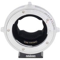 Metabones EF Cine E Mount Smart Adapter, Black & Chrome