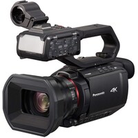 Panasonic Professional Camcorder with 24x Optical Zoom, X2000, 4K, Black