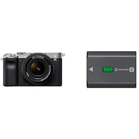 Picture of Sony Alpha 7C Full Camera with FE 28-60mm Lens and NP-FZ100 Rechargeable Battery Pack