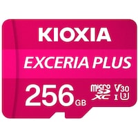 Kioxia Exceria Plus Flash Memory Card, 256GB