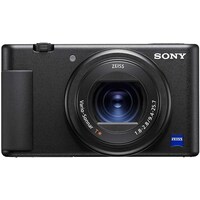 Sony Vlog Camera with Fast and Precise Focus Transition, Black