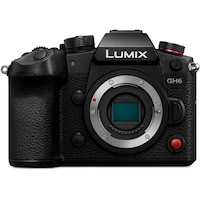Panasonic Lumix GH6 Mirrorless Camera, 25.2MP, Black