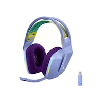 Picture of Logitech G733 Light Speed Wireless RGB Gaming Headset, 51769, Purple