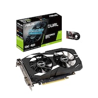 Picture of Asus OC Edition Dual GeForce GTX Graphic Card, 4GB, Black