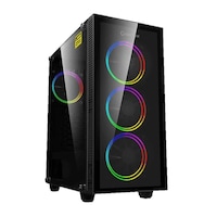 Picture of Gamemax Draco XD RGB Mid Tower 4 Fan Computer Case