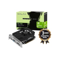 Galax Geforce GT 64-Bit HDMI/DVI/VGA Graphic Card, 4GB