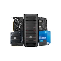 Cooler Master Intel Core i5-11400F Ready PC, Galax GTX 1650 4GB, Black