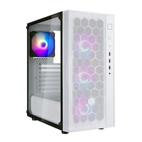 Picture of SilverStone Series Fara R1 Tempered Glass Mid Tower ATX Body, SST-FAR1W-G