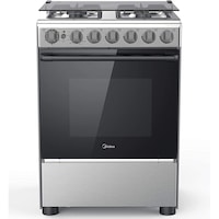 Picture of Midea Automatic Ignition & Safety Gas Cooking Range With 4 Burners & Oven Grill, 60 x 60cm