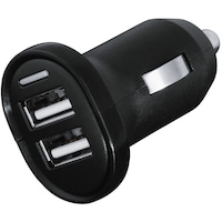 Picture of Hama 2 USB Port Car Charger, Black