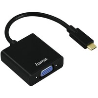 Picture of Hama Full HD USB-C VGA Adapter, Black
