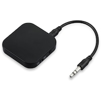 Hama Bluetooth 2 in 1 Audio Transmitter Adapter, Black