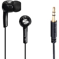 Picture of Hama Intraaural Wired In ear Headphone, 1.2 m, Black