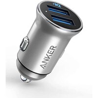Picture of Anker Mini Aluminum Alloy Dual USB Car Charger, 24W