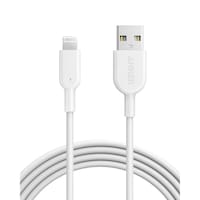 Picture of Anker Fast Charging Powerline II Lightning Cable, 6ft, White