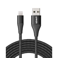 Picture of Anker Powerline II Lightning Cable, 3ft, Black
