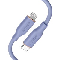 Picture of Anker PowerLine III Flow USB C to Lightning Cable, 3ft, Blue