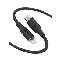 Picture of Anker PowerLine III Flow USB C to Lightning Cable, 6ft, Black