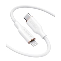Picture of Anker PowerLine III Flow USB C to Lightning Cable, 6ft, White