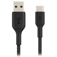 Picture of Belkin Braided USB C Cable, 1m, Black
