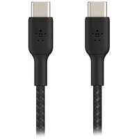 Picture of Belkin Braided USB-C to USB-C Cable, 1M, Black