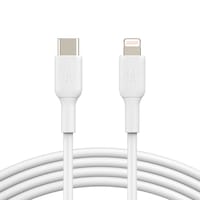 Picture of Belkin USB-C to Lightning Cable, 1m, White