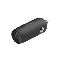 Picture of Belkin Compact Design BoostCharge Fast Car Charger, 30W, Black