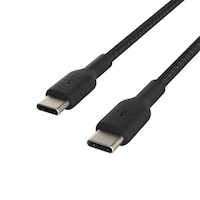 Picture of Belkin BoostCharge Braided USB C to Fast Charger Cable, 1m, Black