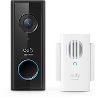 Picture of Eufy Battery-Powered Security Video Doorbell, Black & White