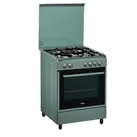 Picture of Whirlpool 4 Gas Burners Free Standing Cooker, 60cm, Grey