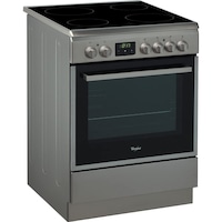 Picture of Whirlpool 4 Radiant Cooking Zones Full Electric Cooker, Grey