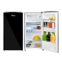 Picture of Super General Single Door Refrigerator, 170L, Black Glass