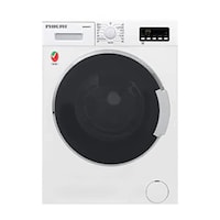 Picture of Nikai Front Load Washing Machine With Silent Operation, 8Kg, White