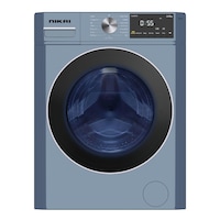 Picture of Nikai Front Load Washer with 16 Programs, 8kg, Silver