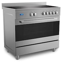 Midea Ceramic Cooker with Schott Glass & Full Safety, 90x60cm