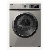 Picture of Toshiba Front Load Washer & Dryer, 8kg & 5kg, Silver & Black