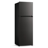 Picture of Midea Top Mount Double Door Refrigerator, 390L, Dark Silver
