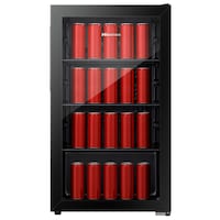 Hisense Single Door Beverage Cooler, 91L, Black