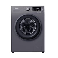 Hisense Front Load Washing Machine, 9kg, Silver