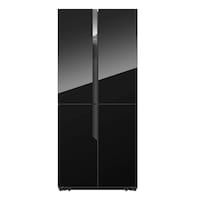 Picture of Hisense Side By Side Cross Door Refrigerator, 561L, Black