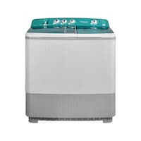 Picture of Super General Twin Tub Semi Automatic Washing Machine, 18kg, White and Green