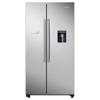 Picture of Hisense Two Door Side By Side Fridge, 741L, Silver