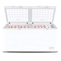 Picture of Candy Electronic Control Double Door Chest Freezer, 600L, White