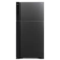 Picture of Hitachi Gross Top Mount Double Door Refrigerator, 565L, Black