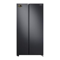 Picture of Samsung Side By Side Refrigerator, 680L, Matt Black