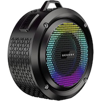 Seeken Sound Splash Portable Bluetooth Speaker, Black